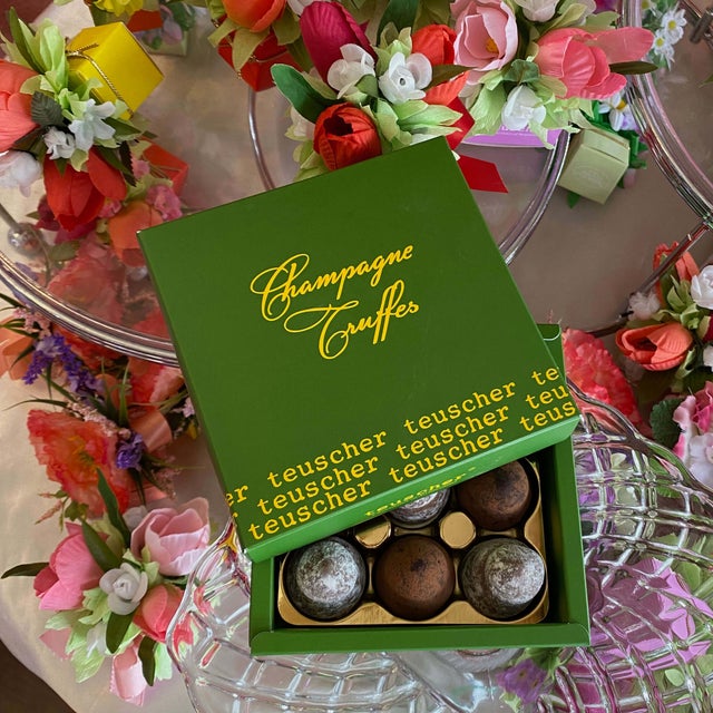 Champagne Truffles Teuscher San Diego