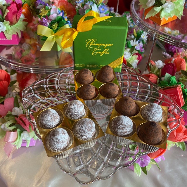 Champagne Truffles Teuscher San Diego