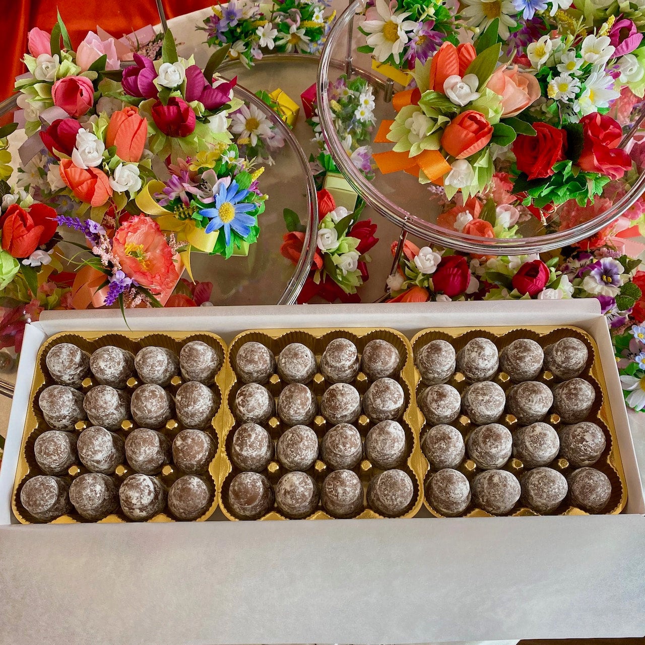 Champagne Truffles Teuscher San Diego