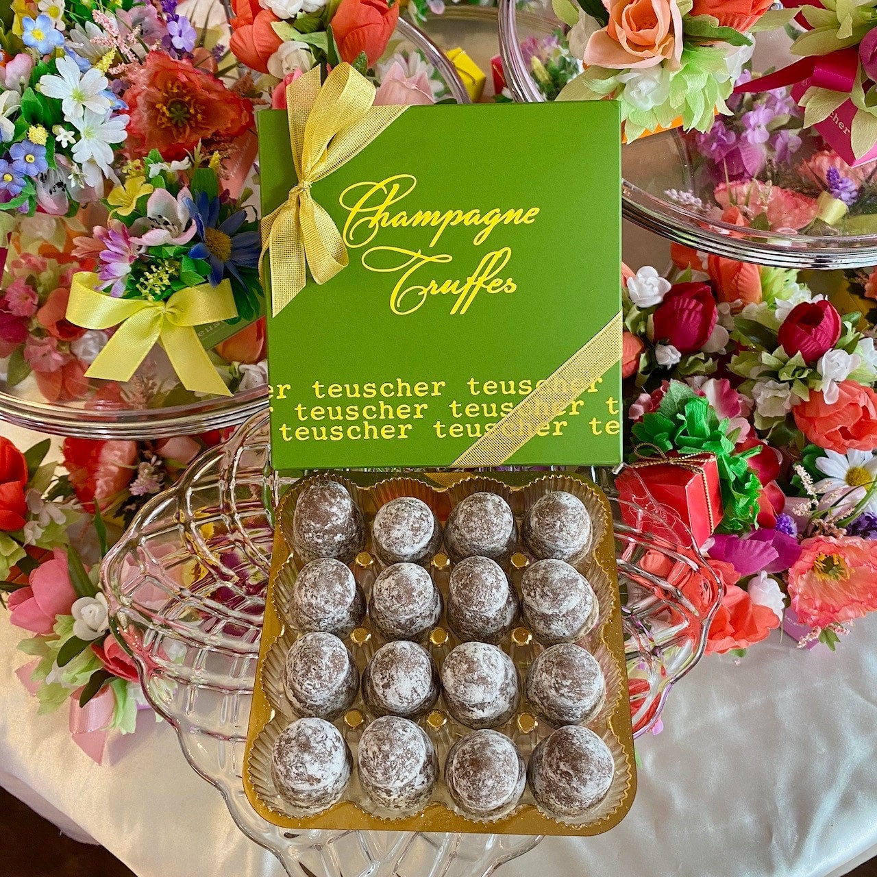 Champagne Truffles Teuscher San Diego